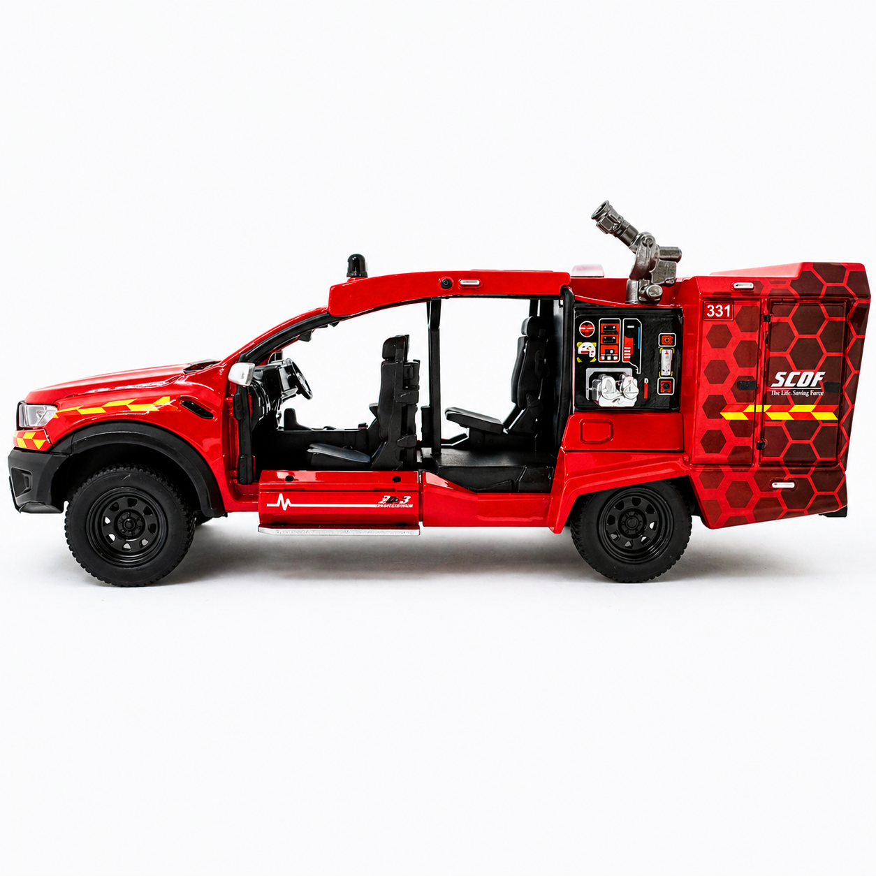 1:64 SCDF 6th Generation Light Fire Attack Vehicle