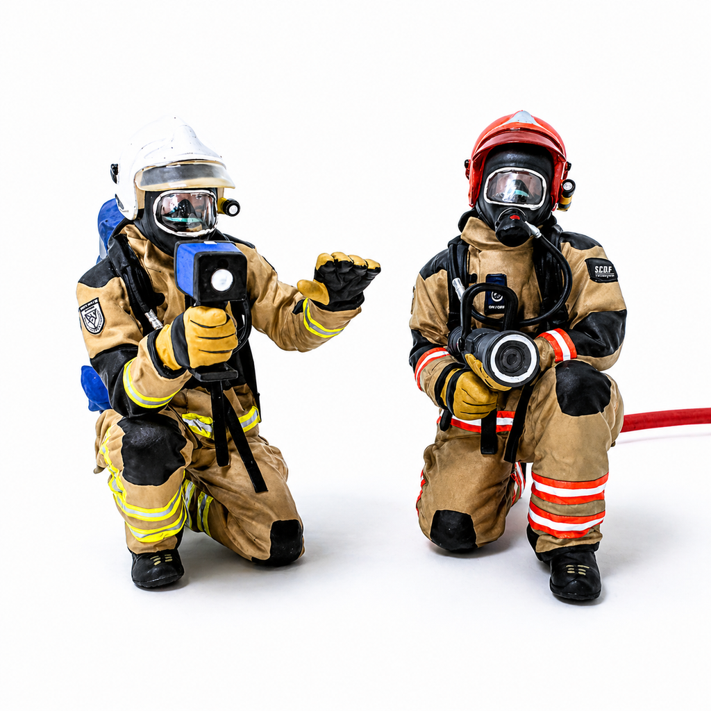1:18 Fire and Rescue Specialist Figurine Set