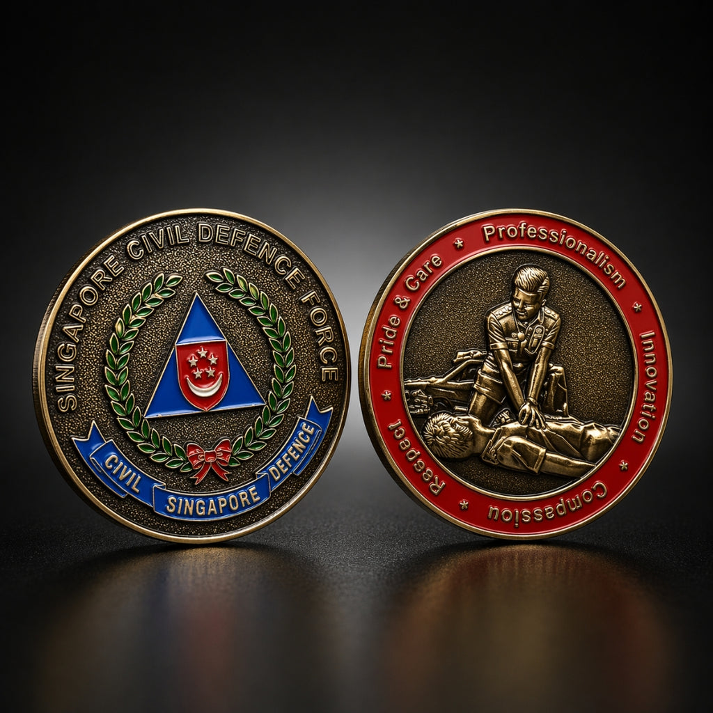 SCDF Medallion